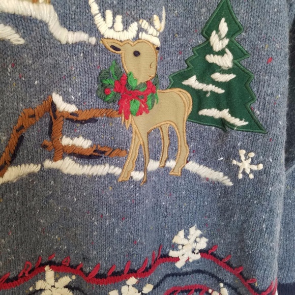 Vintage - Christmas Sweater by Nutcracker - Picture 5 of 7